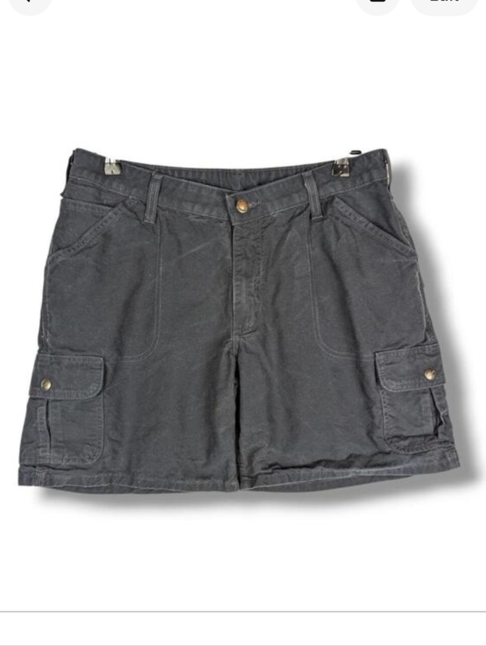 Carhartt Cargo Shorts 12 Navy Blue Durable Chore‎ Work Short